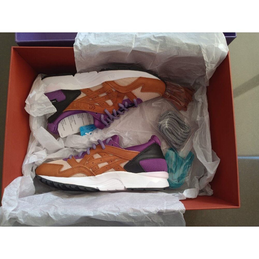 Concepts x ASICS Gel-Lyte V 'Mix & Match' Purple/Chesnut New Men's 5.5/Women's 7